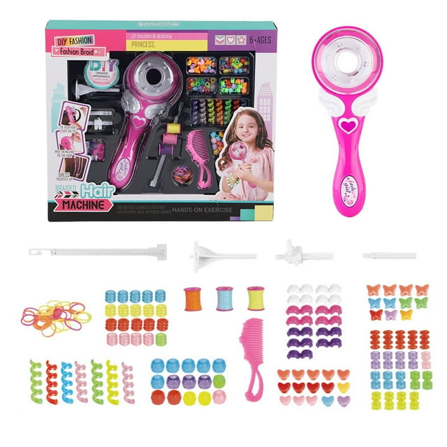 Trenzador de cabello para niños, herramienta eléctrica automática para trenzar el cabello, herramienta de peinado para niñas y niños.