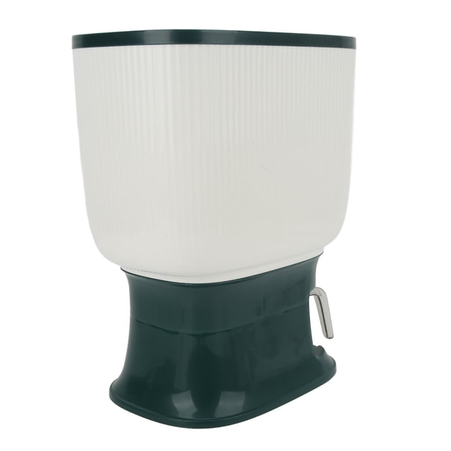 Dispensador De Arroz De Gran Capacidad Contenedor De Almacenamiento De Granos De Rebote Automático Con Taza, Diseño En Forma De , Fácil Operación, Fácil De Observar, Hecho