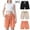 Orange, variant on Clearance! lulshou Girls Shorts 3PC Toddler Kids Boys Girls Fashion Cute Solid Color Soft Cotton and Linen Shorts Pants Green