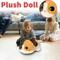 thumbnail image 3 of 11.8in Cat Plush Stuffed Animals Cute Plush Doll Collectible Calico Siamese Kitty Plushies , Best Gifts for Birthdays, Easter, and Valentine's Day (Khaki), 3 of 4