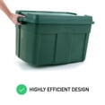 thumbnail image 3 of Rubbermaid 3 Pack High Top Storage Containers for Garage & Home Use, 37 Gal, 3 of 12