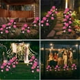 thumbnail image 7 of HJQEQVD Garden Solar Decorative Lights Outdoor Waterproof Realistic Artificial Rose Flowers for Backyard Pathway Porch Step Memorial Cemetery Gravesite Decor, 7 of 7