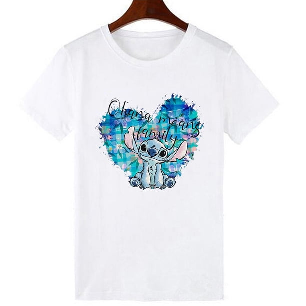 Kaus Wanita Disney Kaus Musim Panas Lucu Lembut Gambar Groot dan Jahitan Mode Instagram Femme Vetement untuk Anak Perempuan6XL Gao Jinjia LED