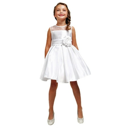 Dempsey Marie Girls Simply Satin Special Occasion Party (Sympli The Best Clothing)