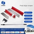 thumbnail image 2 of Putty scraping tool, leveling, dust criticizing, large scraper, wall plastering tool, large white scraper set, 2 of 23