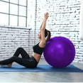 thumbnail image 3 of Pelota de estabilidad, pelota de yoga, entrenamiento físico básico, equilibrio azul 45 cm, 3 of 5