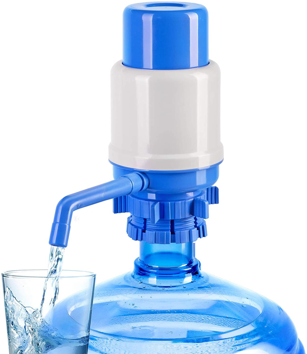5 Gallon Drinking Water Jug Bottle Pump Manual Dispenser for Home School GA 