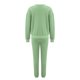 thumbnail image 4 of Gibobby Conjunto de sudadera para mujer Conjunto de cuello redondo de Color sólido a la de otoño e invierno para mujer, conjunto de suéter con pantalones larg(Verde claro,CH), 4 of 5
