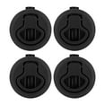 thumbnail image 1 of Round Deck Lock,  Latch ABS Plastic Black Anticorrosion  For Yacht For Boat For RV Trailer, 1 of 8