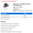 thumbnail image 2 of Water Pump - Compatible with 1988 - 1995 Honda Civic 1989 1990 1991 1992 1993 1994, 2 of 2