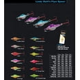 thumbnail image 2 of Lindy Rattl'N Flyer Spoon Hybrid Ice Fishing Lure Jigging Spoon, Golden Shiner, 1/4 oz, 2 of 2