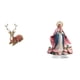 thumbnail image 1 of Figuras de renos,Figuras de reno,alce,ciervo,estatua,decoración del hogar,Estatua de reno para mesa,adorno moderno para oficina,Escultura de la Natividad,Adorno acrílico 2D Adorno de pie, 1 of 8