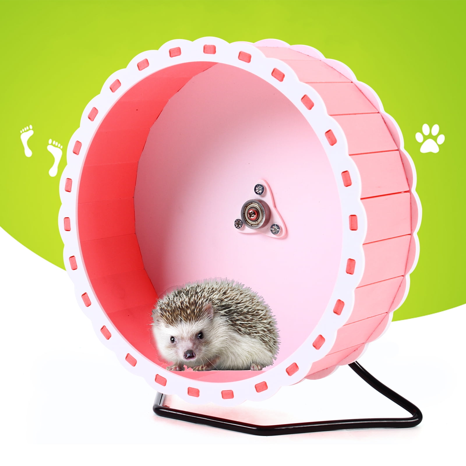 Silent Hamster Hedgehog Running Wheel With Bracket 22 cm, Hamster And