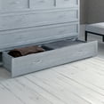 thumbnail image 6 of AFI Deerfield Queen Solid Wood Murphy Bed Chest with Mattress, Drawer & Charger in Driftwood, 6 of 19