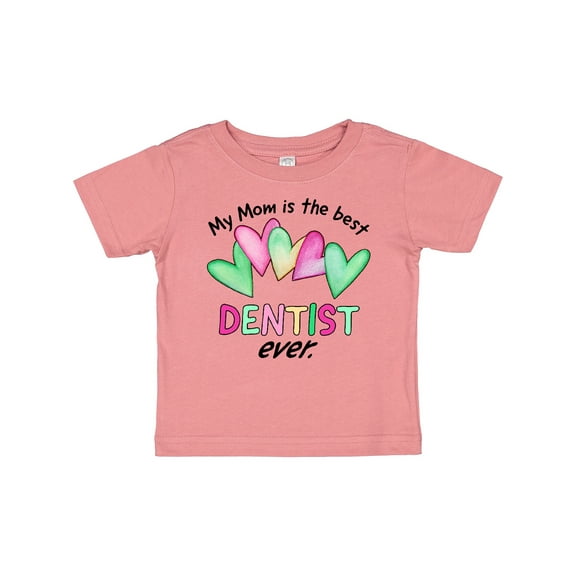 Inktastic My Mom is the Best Dentist Ever Boys or Girls Baby T-Shirt