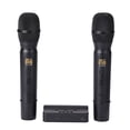 thumbnail image 1 of Micrófono Inalámbrico UHF Profesional con Tarjeta de Sonido Bluetooth - Alcance de 80m, Ideal para Karaoke, Fiestas y Eventos - Color Negro, 1 of 6