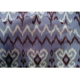 thumbnail image 4 of oneOone Cotton Silk Fabric Chevron & Swirl Ikat Decor Fabric Printed BTY 42 Inch Wide, 4 of 4