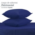 thumbnail image 1 of Juego De Sabanas Matrimonial Egipcian Premium 2,800 Hilos, 1 of 6