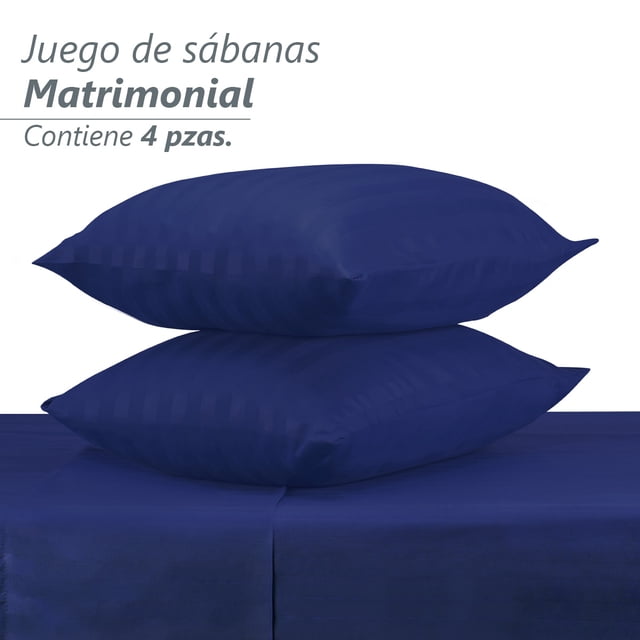 Juego De Sabanas Matrimonial Egipcian Premium 2,800 Hilos