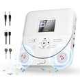 thumbnail image 1 of Reproductor de CD portátil que borra Bluetooth con doble altavoz TFT, 1 of 8