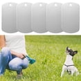thumbnail image 2 of 25Pieces Pet Label for Collar Engraving Metal Nameplate for Dogs and Cats, 2 of 8