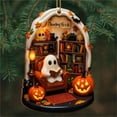 thumbnail image 4 of Clearance Sale! Large Flying Ghost Hanging Decoration 61 Inch, Flowing White Robe Halloween Prop for Porch Tree Indoor Outdoor, 4 of 5