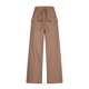 thumbnail image 4 of Pantalones Elásticos de Cintura para Mujeres Pantalones Largos de Cordón de Mezcla de Lino Sólido con Bolsillos Laterales Casual, Pantalones de Lino de Mujer con Bolsillos, 4 of 7