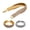 Golden, variant on 2 Pack Women Roman Rhinestone Bangle Bracelet Jewelry Gift for Wedding Party Banquet