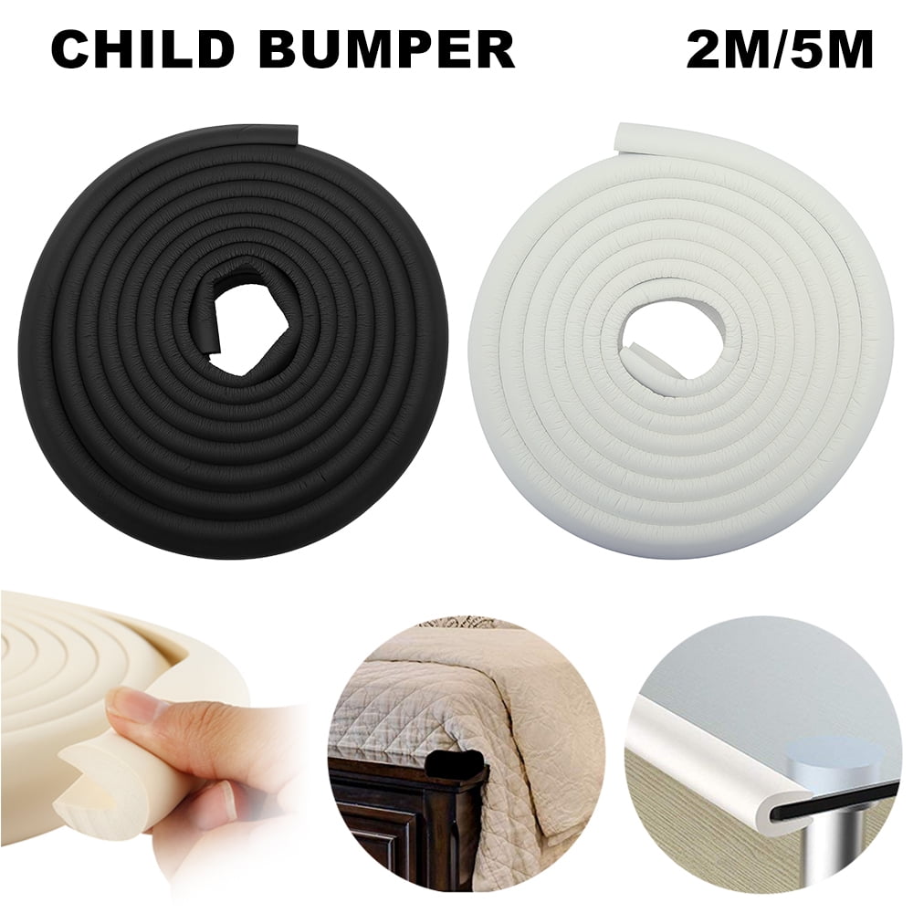 2M Kids Safety Foam Rubber Bumper Strip Safety Table Edge Corner Protector WC 