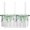 Leaftmy6440, variant on Baseball Valances for Windows,American Sports Kitchen Curtains,Bathroom Curtains Window Rod Pocket Short Curtains,Kitchen Window Curtains Over Sink,2PCS Small Window Curtains,Valances for Kitchen