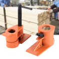 thumbnail image 3 of Khall Pipe Clamp, Heavy Duty 1 inch Pipe Clamp Jaws Vise Fixture Set Woodworking Tool Kit, 3 of 8