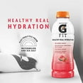 thumbnail image 3 of Gatorade Fit Electrolyte Beverage, Healthy Real Hydration, Watermelon Strawberry, 16.9.Oz Bottles (12 Pack), 3 of 3
