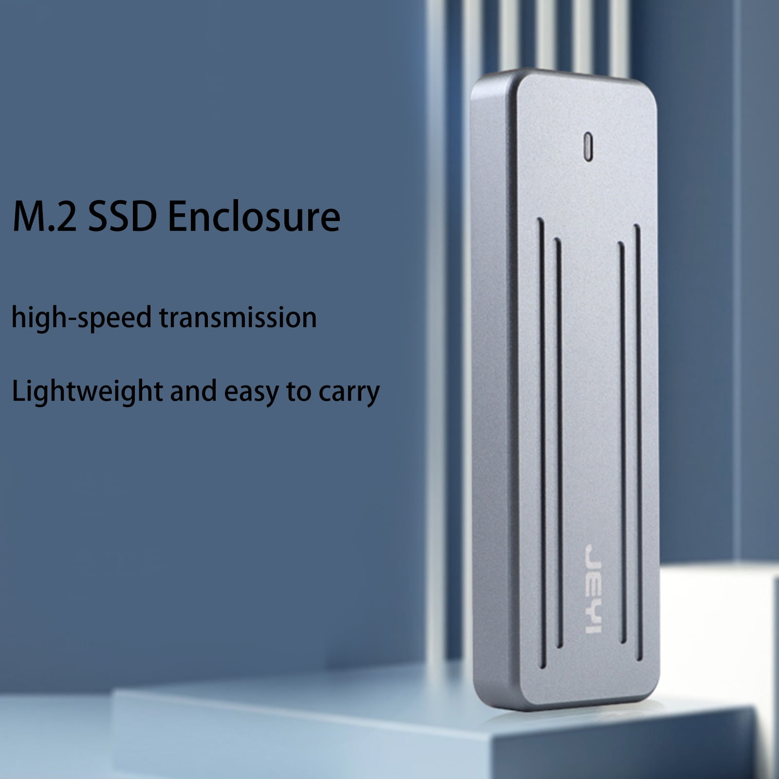 Zeiwohndc i9-GTR NVME Mobile Hard Disk Box for M.2 NVME Solid State Disk for Case USB3.1/