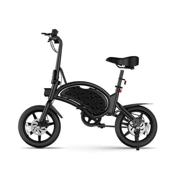 Jetson Bolt Pro Folding Electric Bike, Black, Ages 12