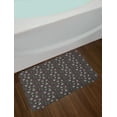 thumbnail image 2 of Cactus Bath Mat, Geometrical Design with Flowering Succulent Exotic Plants in Flower Pots and Hearts, Plush Bathroom Decor Mat with Non Slip Backing, 29.5" X 17.5", Multicolor, by Ambesonne, 2 of 2