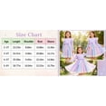 thumbnail image 5 of Lanbubble Toddler Girls Tulle Tutu Dress Long Sleeve Sequin Party Dress Fall Winter Clothes 2-6Y, 5 of 6