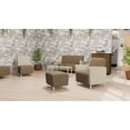 thumbnail image 5 of Lesro Ravenna Lounge Reception Ottoman in Gray, 5 of 5