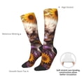 thumbnail image 4 of Susaid Cute Cat Sunflower Print Thermal Winter Socks for Men and Women, Warm Crew Hiking Socks, for Boots and Outdoor Activities, 4 of 6