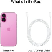Restored Apple iPhone 16 - Verizon - 256GB Pink