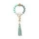thumbnail image 1 of Llavero de muñeca Pulsera de silicona Llavero de coche, pulsera de mujer - (verde), 1 of 5