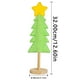 thumbnail image 3 of Adornos navideños, adornos navideños, regalos navideños, adornos de madera para mesa de árbol de Navidad, adornos de madera maciza de pie, base decorativa, artesanías, colgantes, 3 of 6