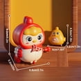thumbnail image 3 of Wind-Up Magnetic Chickens Toy Set, Educational Clockwork Follow-Me Crawling Animals for Toddlers, Battery-Free Interactive Play, Develops Hand-Eye Coordination, 3 of 8