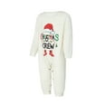 thumbnail image 3 of DuAnyozu Christmas Family Pajamas Holiday Christma Pajama Family Matching Pjs Set Sleepwear Elk Xmas Jammies, 3 of 9