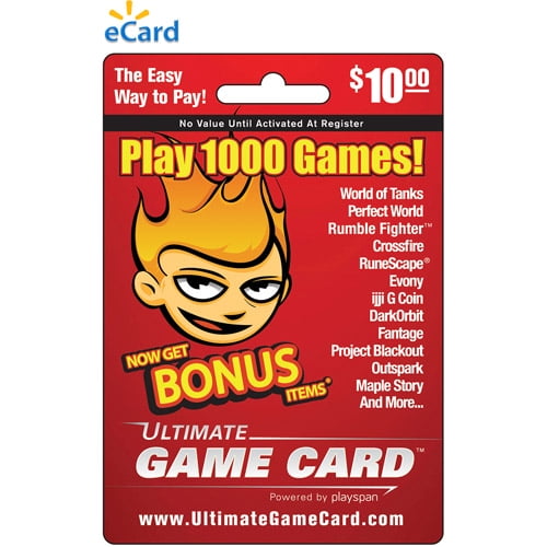 Ultimate Game Card $10 (email Delivery) - Walmart.com - Walmart.com