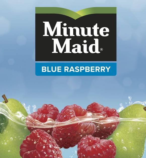 Minute Maid Blue Raspberry, 20 Oz Bottle