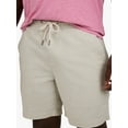 thumbnail image 3 of Chaps Men's and Big Men's Linen-Blend Pull-On Shorts, Sizes S-2XL, 7" Inseam, 3 of 5