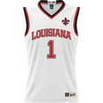 thumbnail image 2 of Unisex GameDay Greats #1 White Louisiana Ragin' Cajuns Lightweight Basketball Jersey, 2 of 4