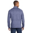 thumbnail image 2 of Sport Tek Adult Male Men Plain Long Sleeves Pullover True Nvy Hthr 4X-Large Tall, 2 of 6