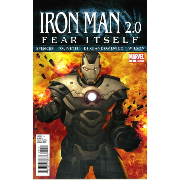 Iron Man 2.0 #7 VF ; Marvel Comic Book