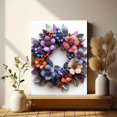 thumbnail image 6 of Custom Purple Floral Name Girl Nursery Canvas Print, Personalized Baby Bedroom Home Wall Decor Art, 6 of 8